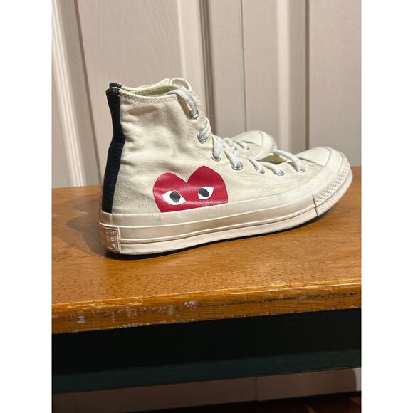 Converse Chuck Taylor and Comme des Garcons PLAY - Picture 2 of 9